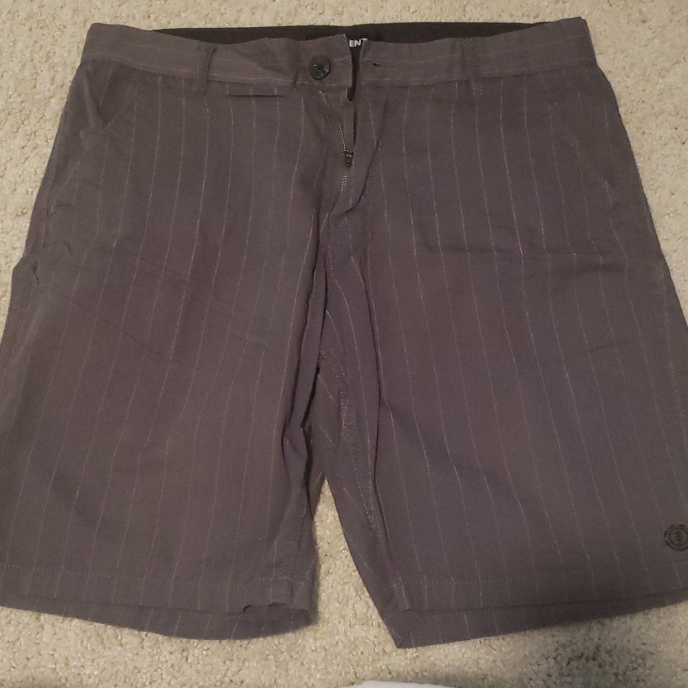 Element grey shorts 34